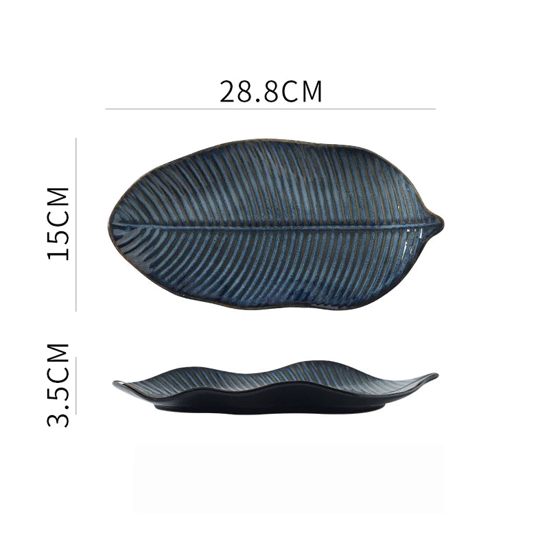 YAPRAK - Assiette en céramique