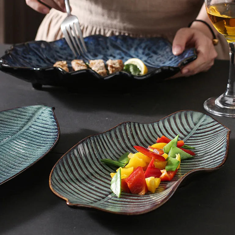 YAPRAK - Assiette en céramique
