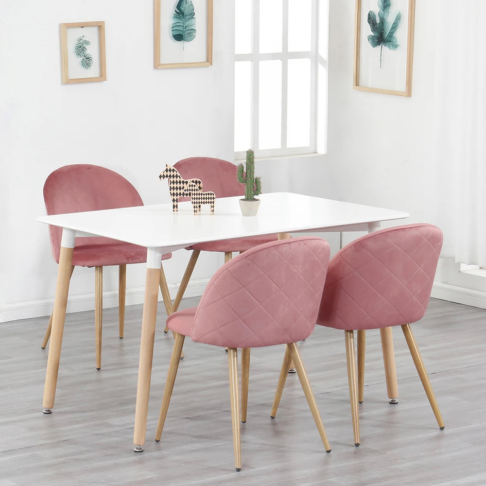 FRANCESCO - Lot de 6 chaises de table