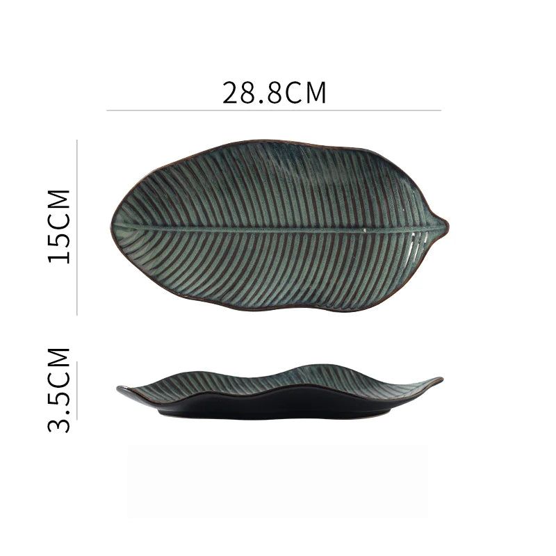 YAPRAK - Assiette en céramique