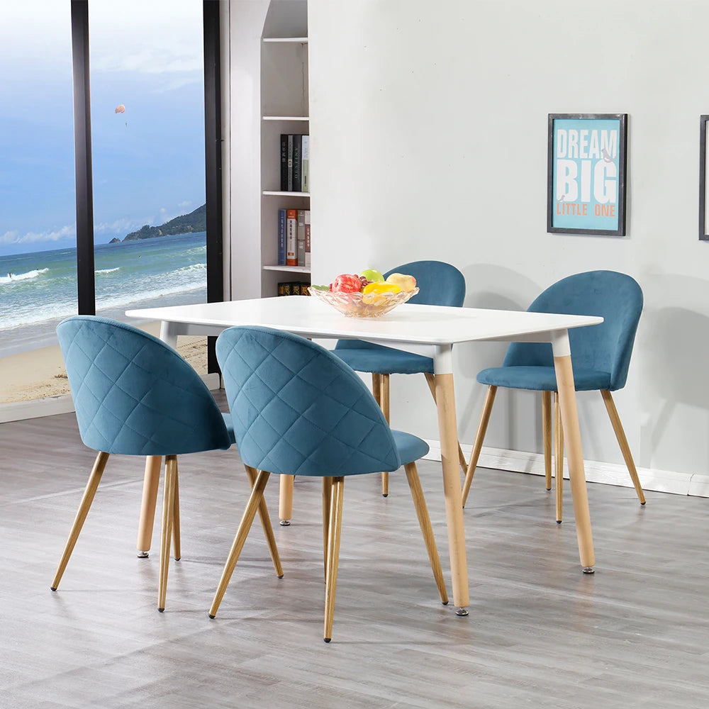 FRANCESCO - Lot de 6 chaises de table