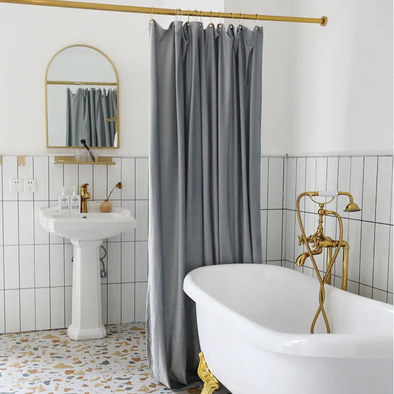 NGOC - Rideau de douche en tissu