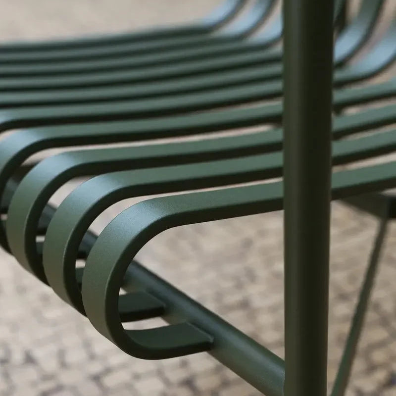 SEBASTIEN - Fauteuil de table en acier