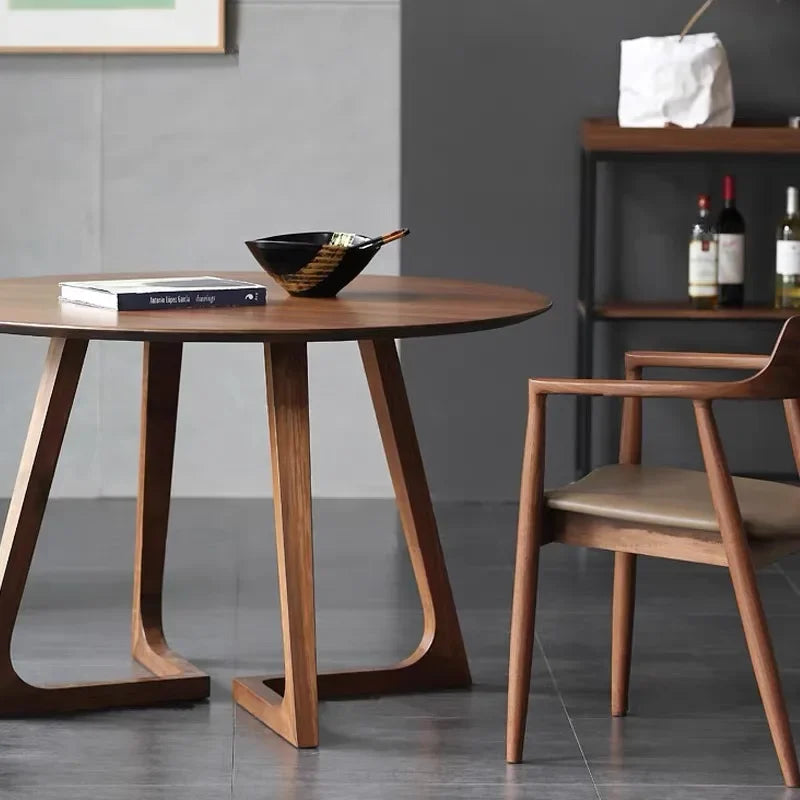 ELADJI - Table à manger en bois