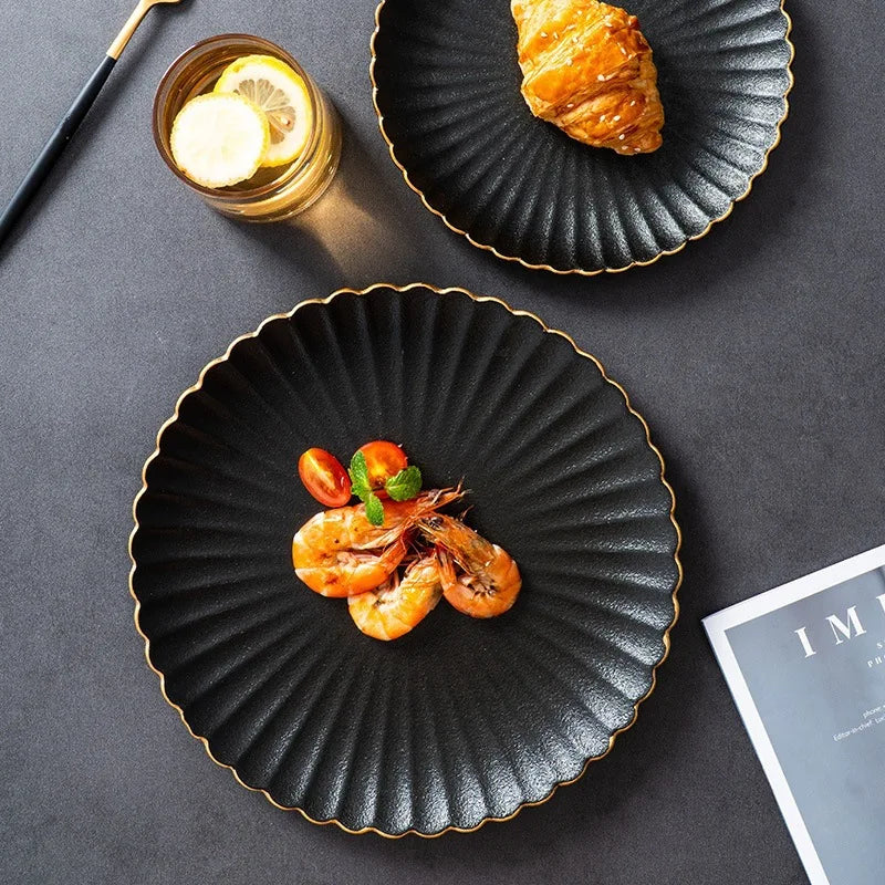 GÜL - Assiette de table en céramique