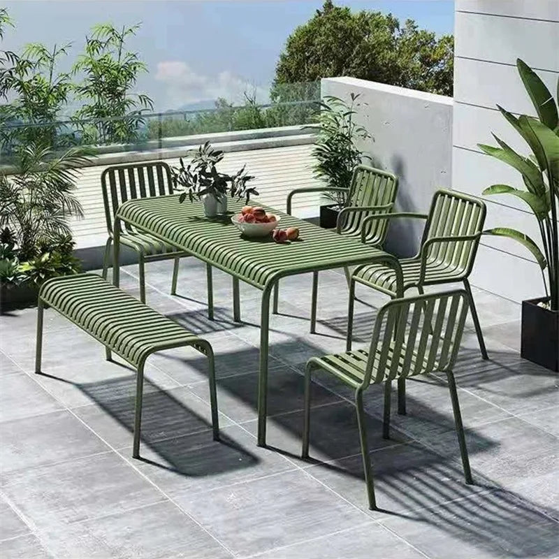 SEB - Ensemble de table de jardin à personnaliser
