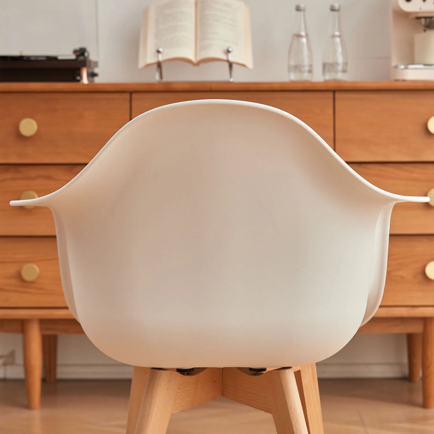 BIANCA - Lot de 4 chaises de table