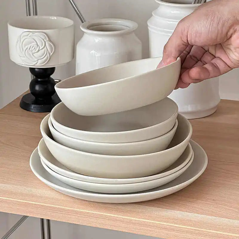 DAIRE - Assiettes de table en céramique