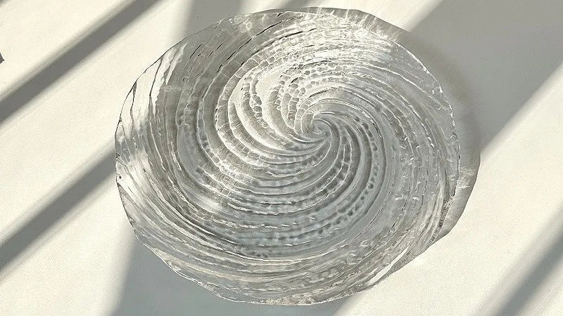 GİRDAP - Assiette en verre