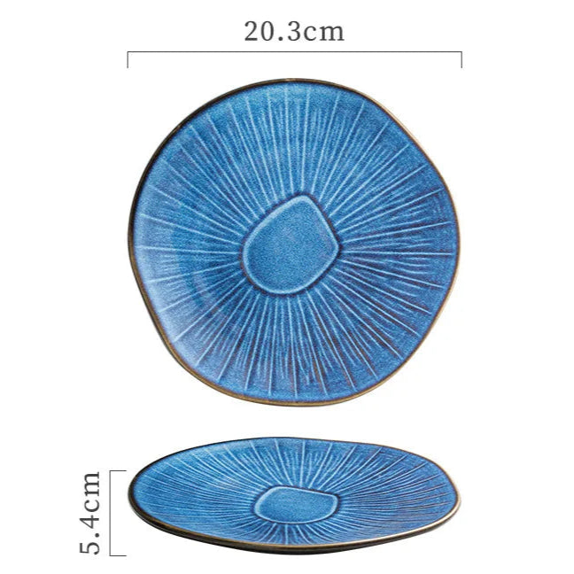 MERCAN - Assiette en céramique