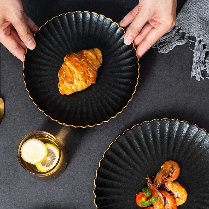 GÜL - Assiette de table en céramique