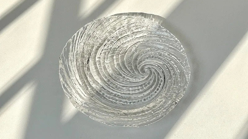 GİRDAP - Assiette en verre