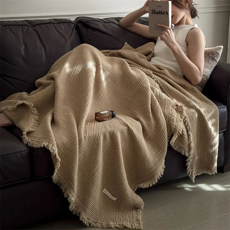 KAILI - Couverture en coton
