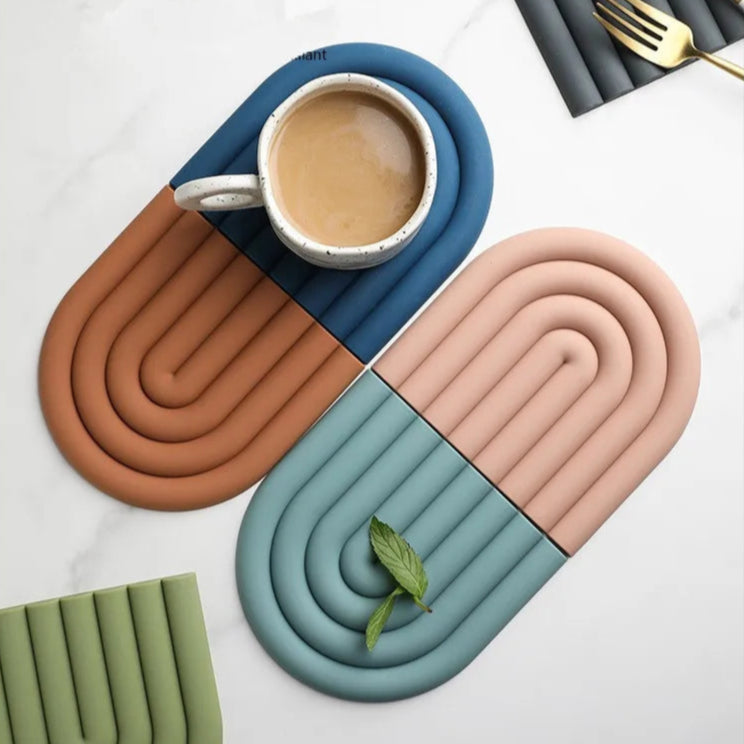 CLOCHETTE - Dessous de verre en silicone
