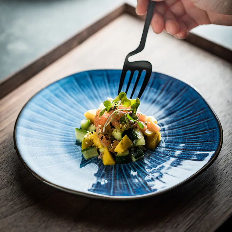 MERCAN - Assiette en céramique