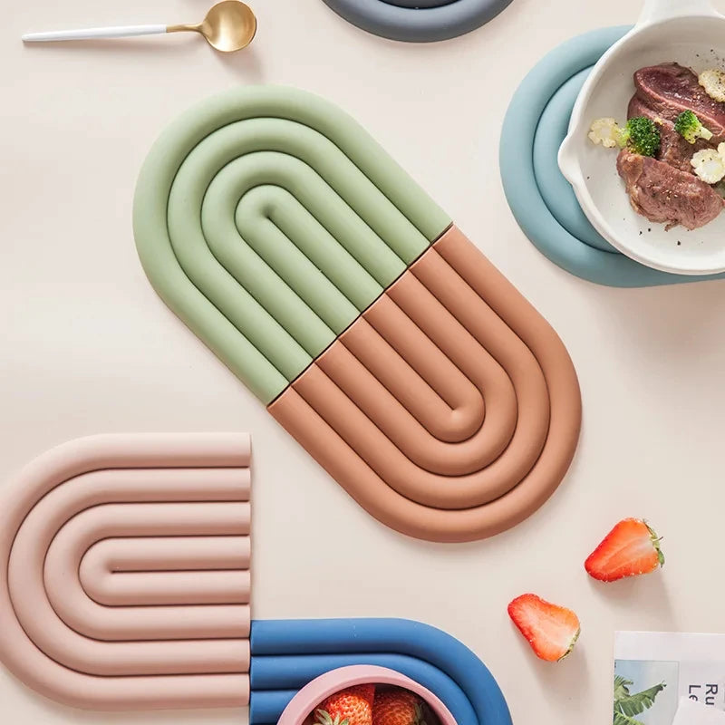 CLOCHETTE - Dessous de verre en silicone