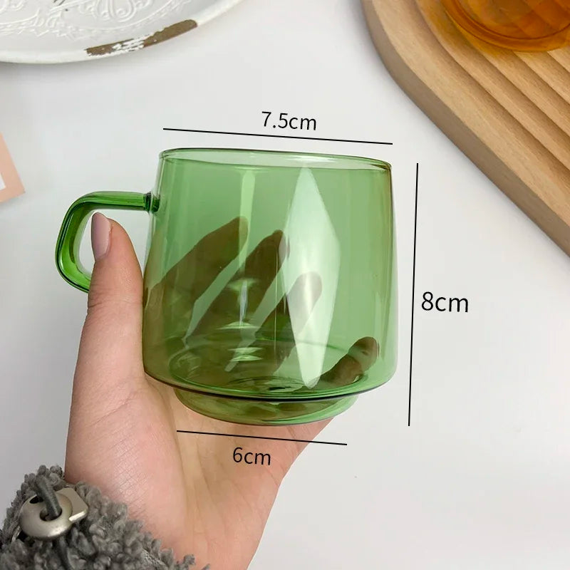 ANOUKIS - Mug en verre teinté
