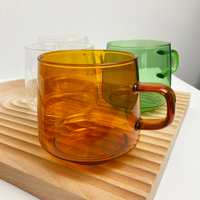 ANOUKIS - Mug en verre teinté