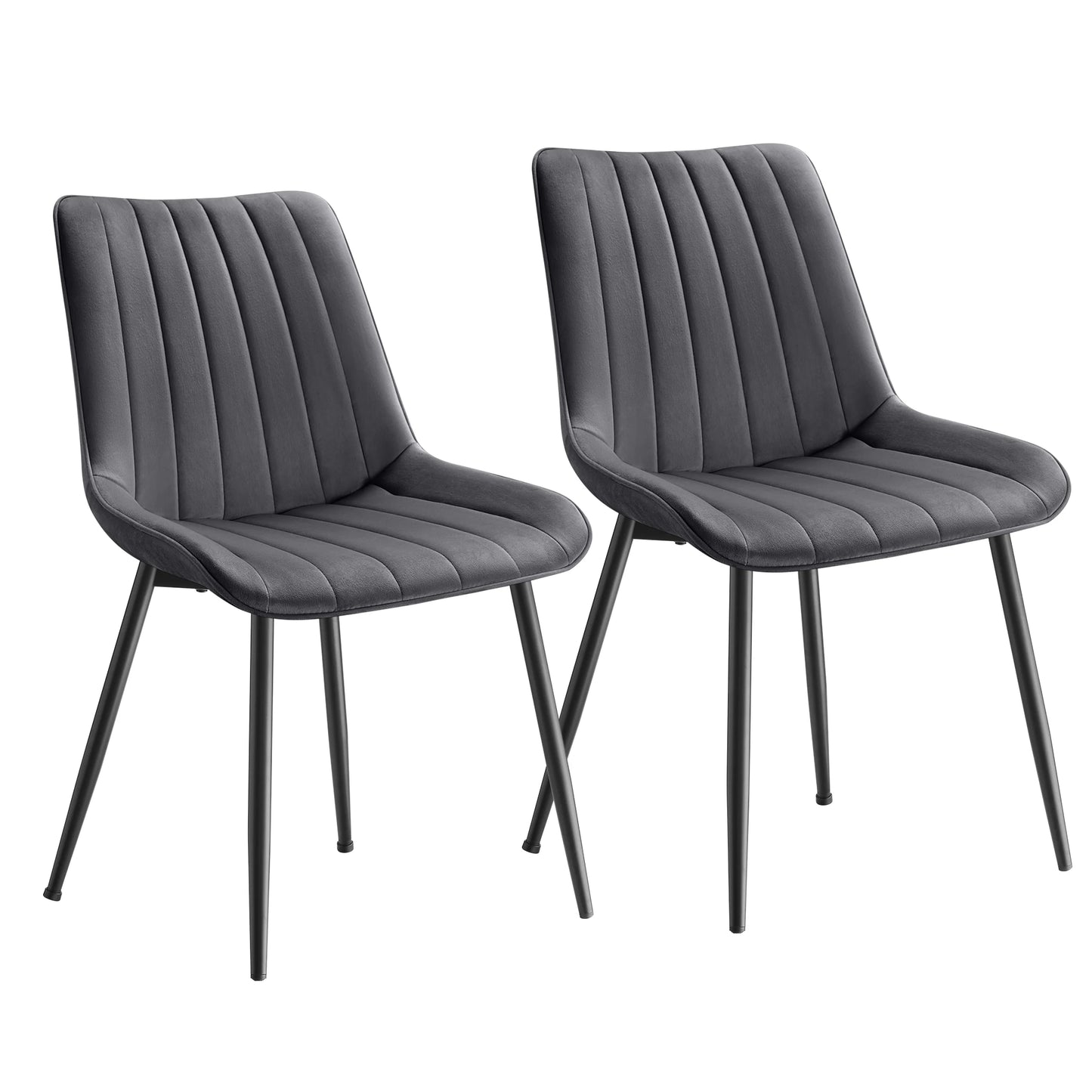 FRANCESCA - Lot de 2 chaises de table