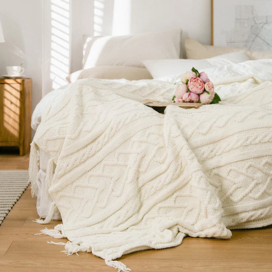 INEKO - Couverture en chenille