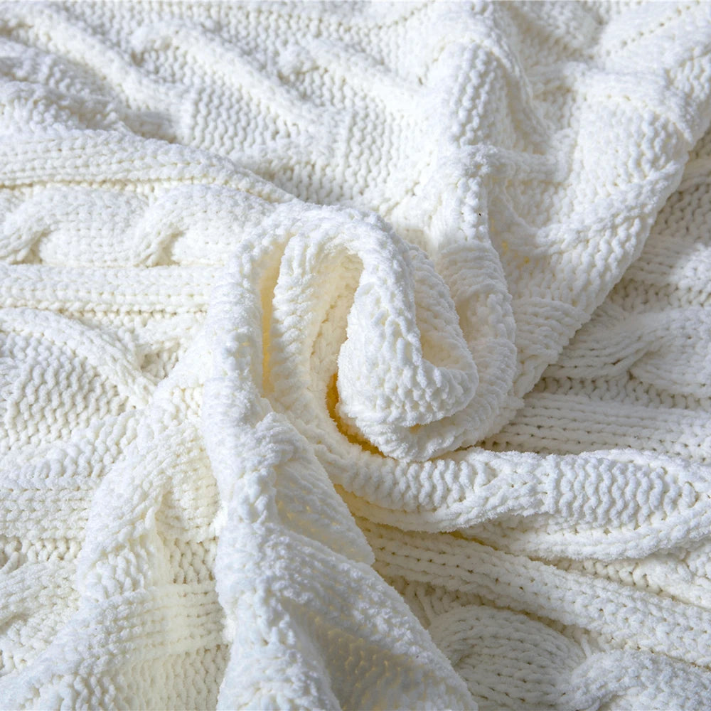 INEKO - Couverture en chenille