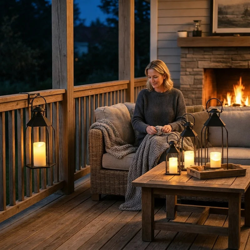 CHARLY - Lanterne à bougie