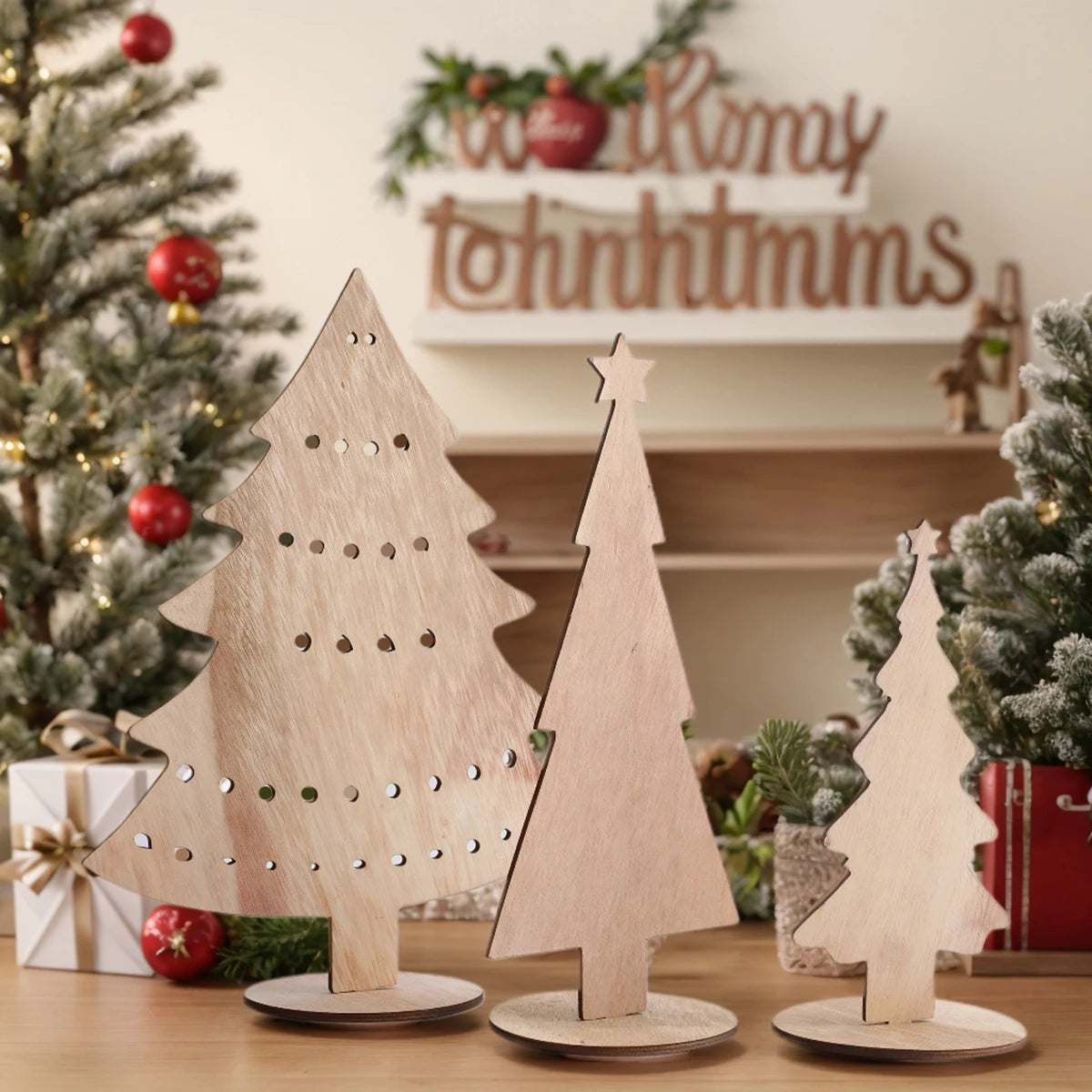 HEIDI - Mini sapin de noël en bois