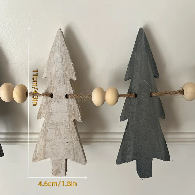 KNUT - Guirlande de noël en bois