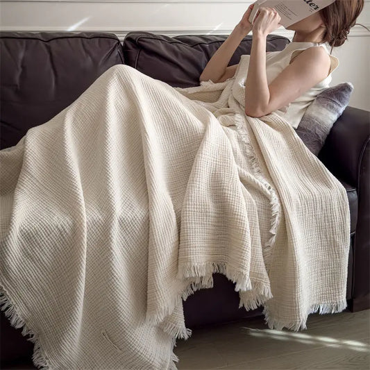 KAILI - Couverture en coton
