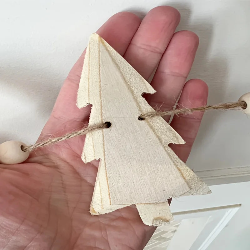 KNUT - Guirlande de noël en bois