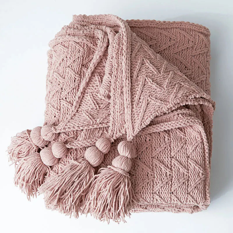 INEKO - Couverture en chenille